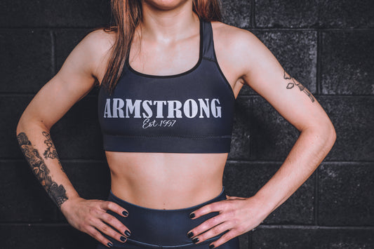 Navy Armstrong Sports Bra